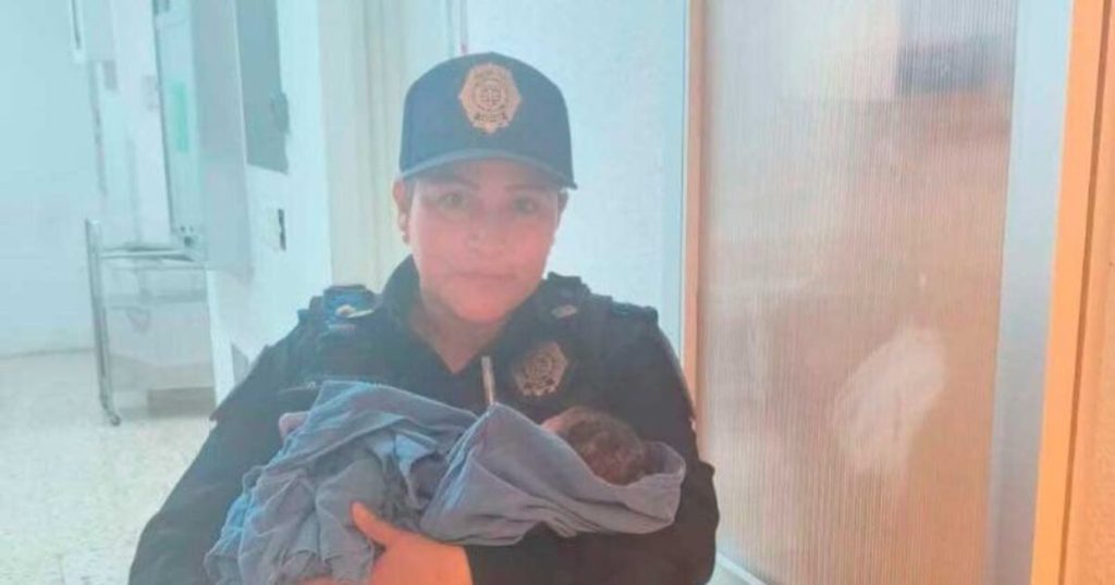 Parto inesperado en patrulla de la SSC en magdalena contreras