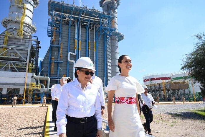 CFE inaugura Central Ciclo Combinado con Claudia Sheinbaum