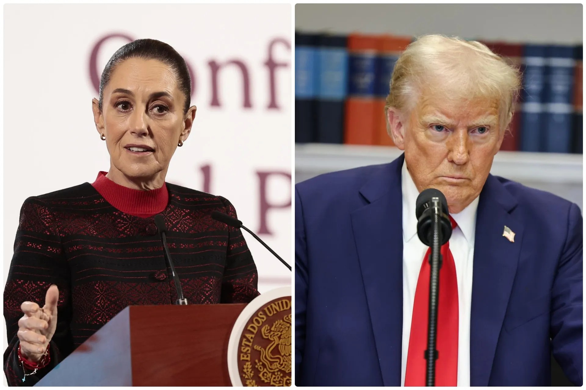 Claudia Sheinbaum critica combate antidrogas de EE. UU. y defiende soberanía