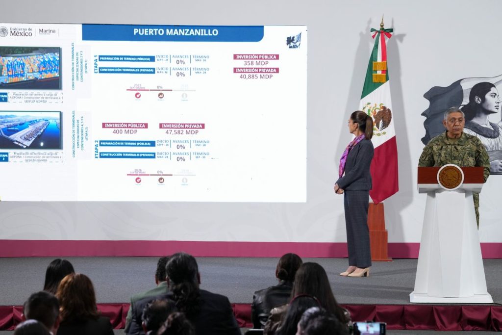 Histórica inversión de 300 mil MDP transforma puertos en México