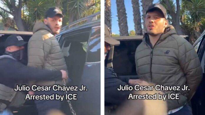 Julio césar chávez junior detenido en Los ángeles, vinculado al cartel de sinaloa