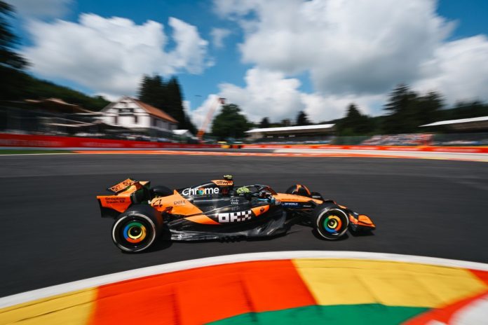 Lando Norris y McLaren: Desafío clave en el Gran Premio de Bélgica 2025