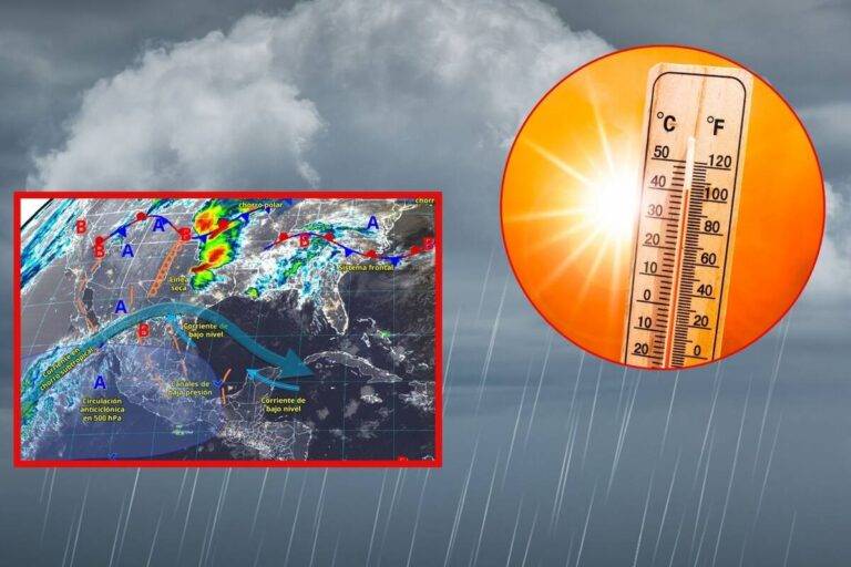 Calor extremo y lluvias: el pronóstico del SMN para México