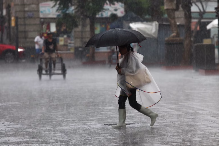 Fuertes lluvias persisten en México hasta el jueves 24 de julio