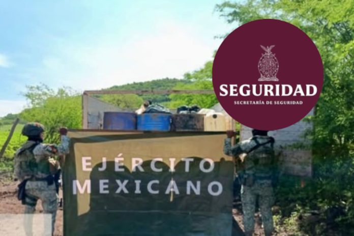 Operativo asegura áreas de drogas sintéticas en Cosalá y Culiacán