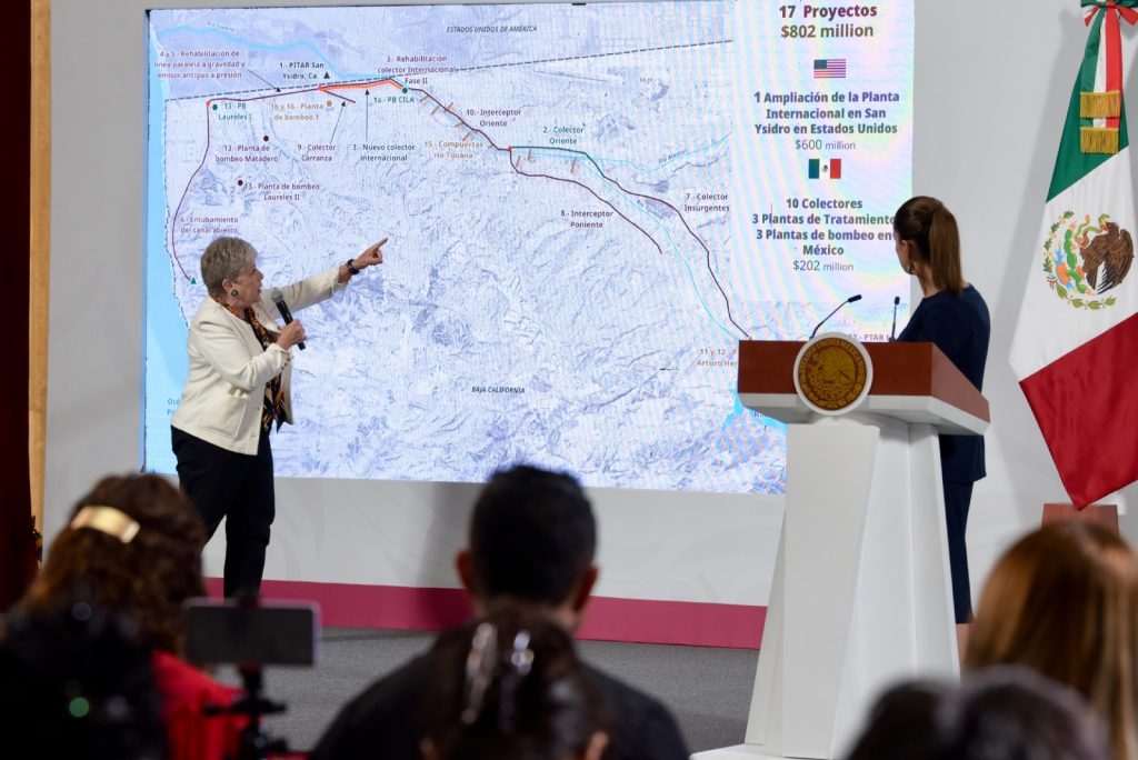 Acuerdo histórico: México y EE. UU. pactan sanear la frontera