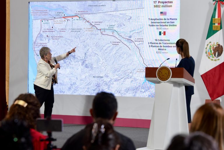 Acuerdo histórico: México y EE. UU. pactan sanear la frontera