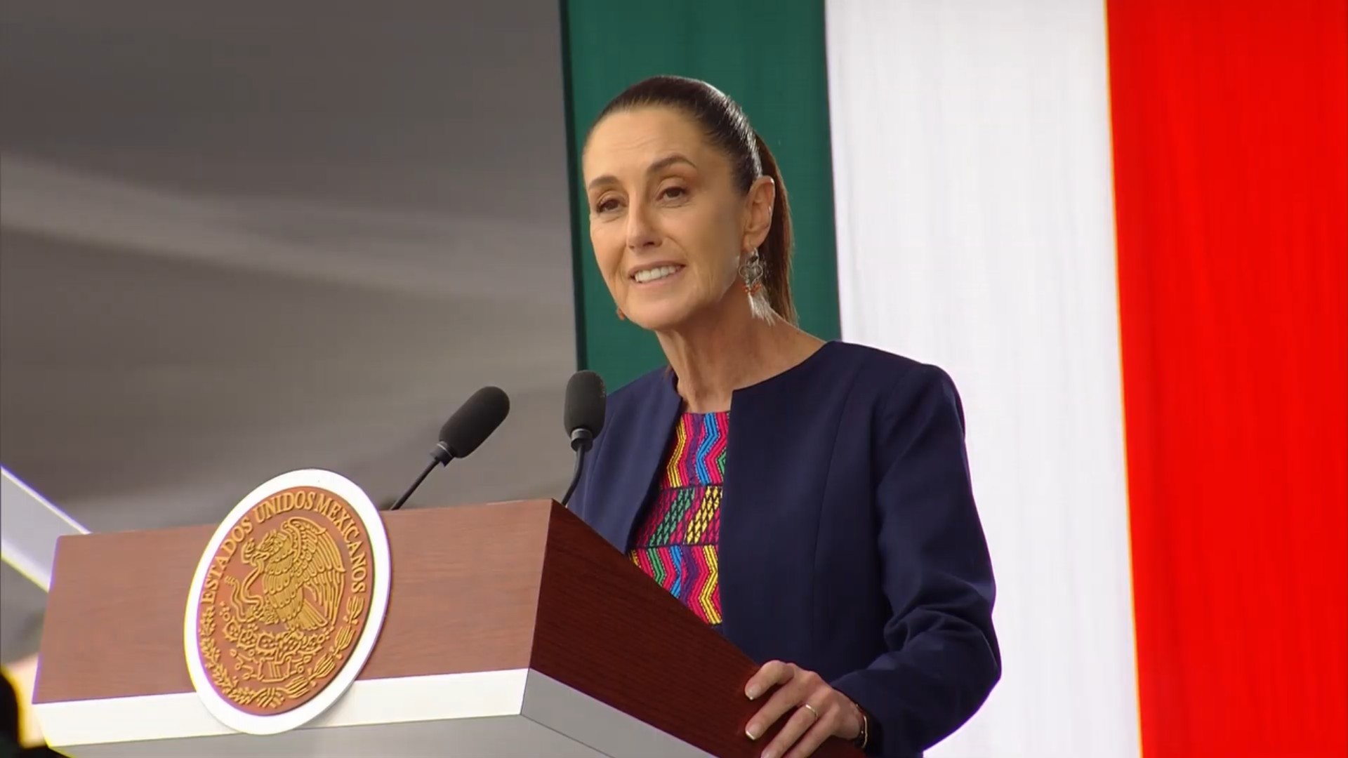 Sheinbaum conmemora 700 años de Tenochtitlán y llama a erradicar el racismo