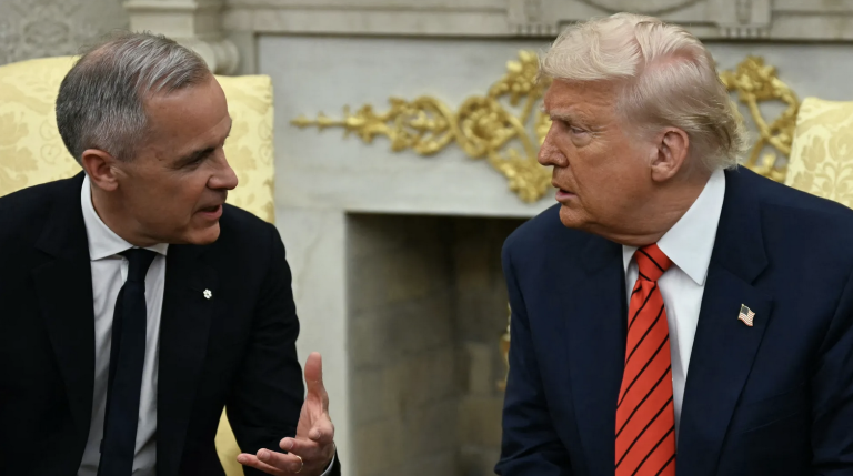 Trump condiciona acuerdo comercial con Canadá por reconocimiento de Palestina