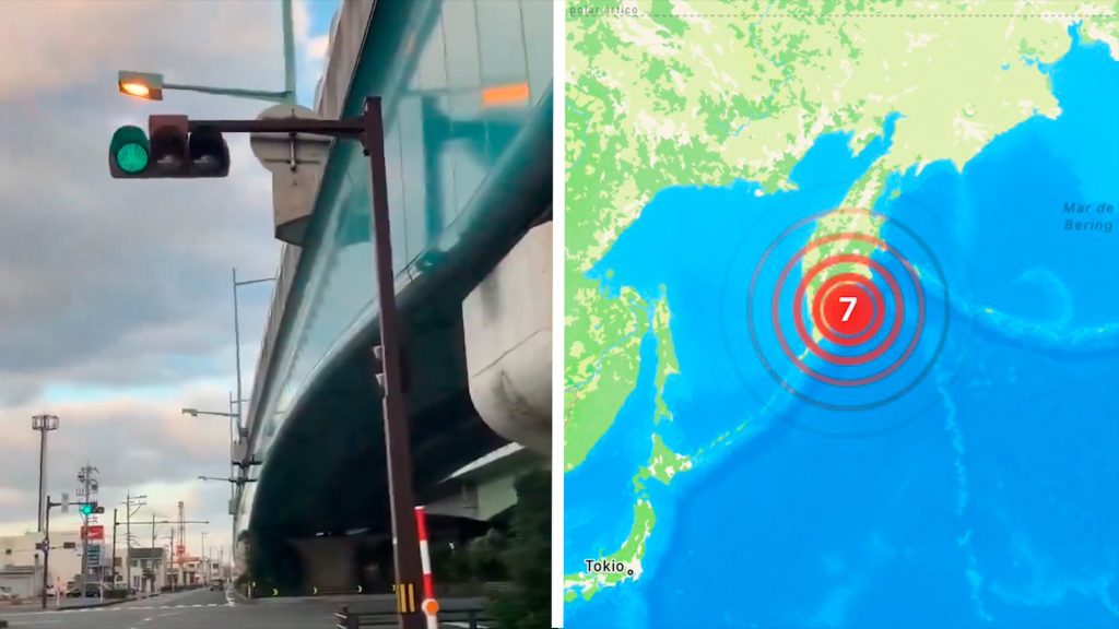 Tsunami en Rusia tras sismo de magnitud 8.7 arrastra fábrica