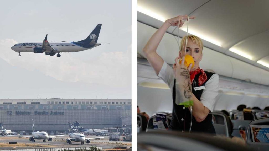 Vuelo de Aeroméxico regresa de emergencia a la Ciudad de México por despresurización