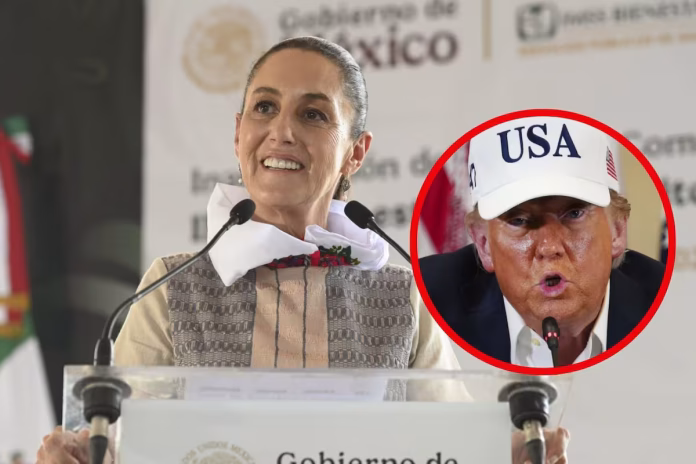 Sheinbaum, optimista ante aranceles de Estados Unidos, niega lista narco