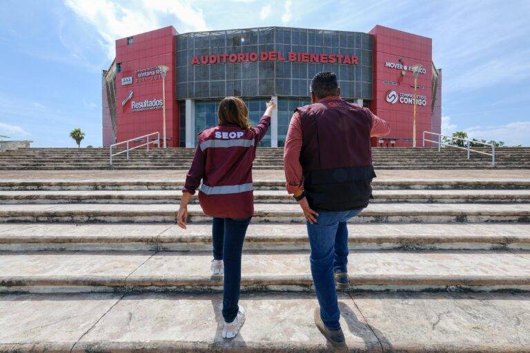 Mara Lezama anuncia transformación de Auditorio de Bienestar en Cancún