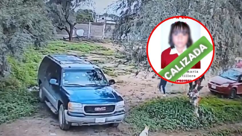 Captan sustracción de niña Génesis en San Luis Potosí; menor ya fue localizada