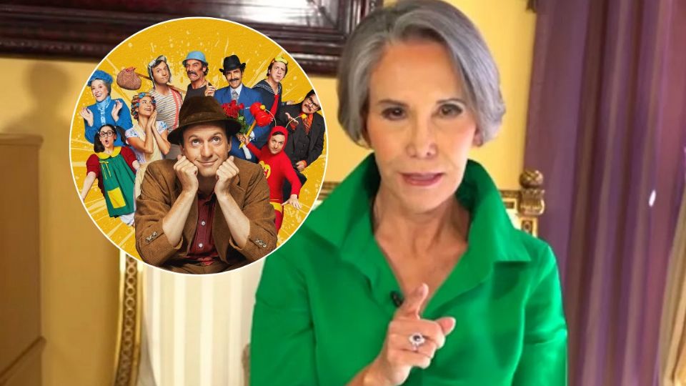 Florinda Meza criticada por postura ante bioserie de 'Chespirito'