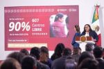 600 Centros Libre para Mujeres Operan ya en México