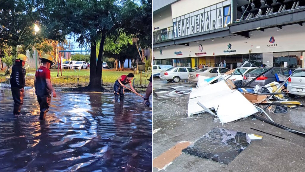 Desaparición de motociclista y evaluación de daños en Zapopan tras lluvias