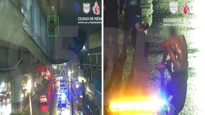 Sobrevive a caída de puente Línea 12 del Metro; muere otro en Zaragoza