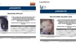 Alerta Amber CDMX: búsqueda activa de Aria Rose e Iris Dayanne