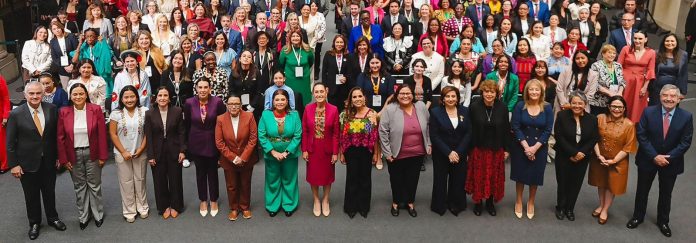 Mara Lezama acompaña a la presidenta Sheinbaum en la XVI Conferencia Regional de la Mujer Mara Lezama acompaña a la presidenta Sheinbaum en la XVI Conferencia Regional de la Mujer