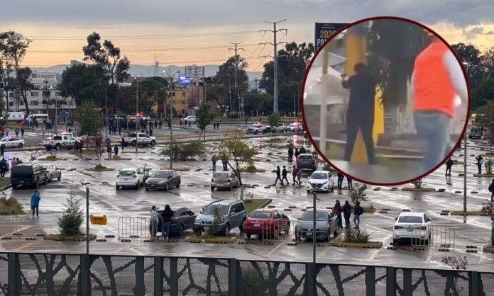Balacera en Estadio Cuauhtémoc: captan momento exacto que dejó un muerto