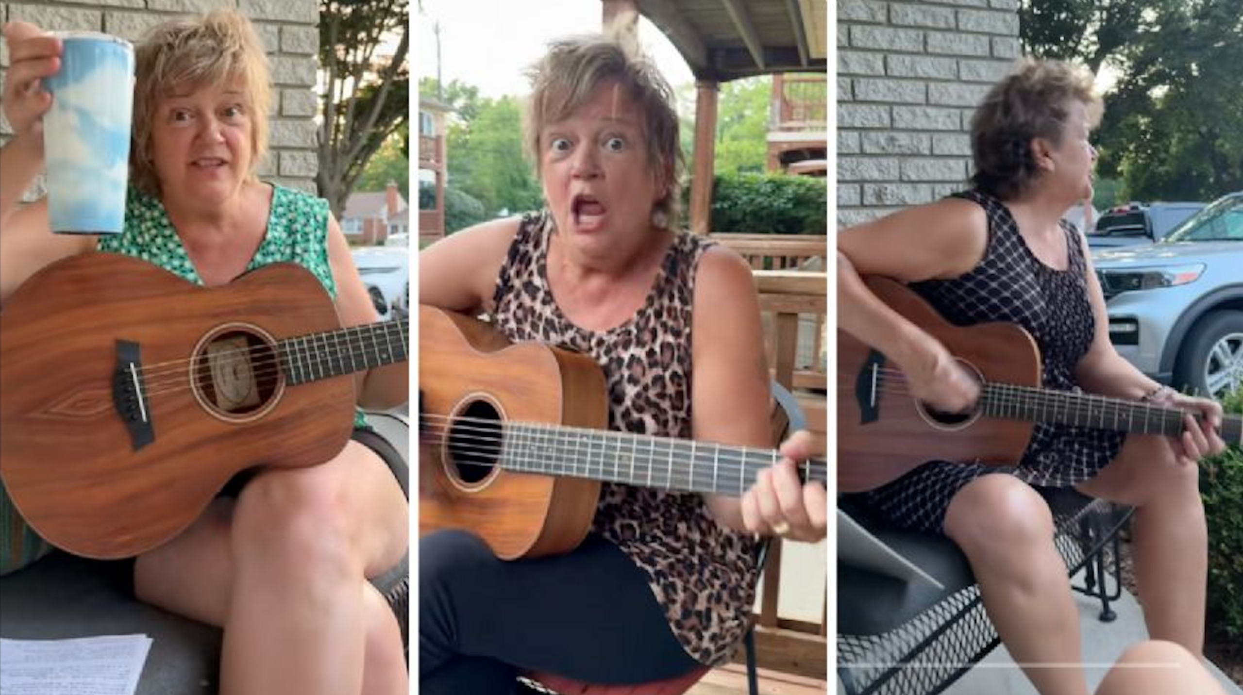 Abuela rockera de Motor Dolls conquista tiktok con riffs legendarios