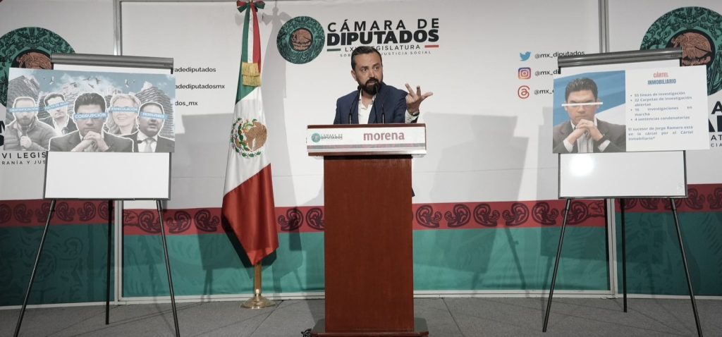 Arturo Ávila entrega pruebas sobre el Cártel Inmobiliario e implica a Jorge Romero