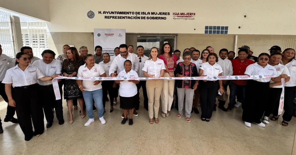 Atenea Gómez Ricalde inaugura Representación de Gobierno en Zona Continental