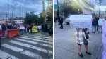 Bloqueo en calle Sullivan exige justicia para Emiliano, niño atropellado en CDMX