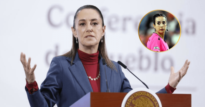 Claudia Sheinbaum apoya a Katia Itzel García ante amenazas machistas Claudia Sheinbaum apoya a Katia Itzel García ante amenazas machistas