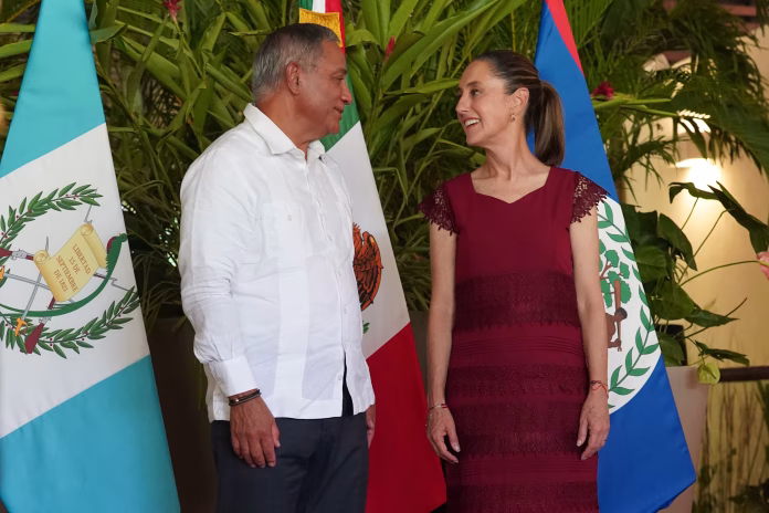 Claudia Sheinbaum detalla temas de reunión y avances con Guatemala y Belice Claudia Sheinbaum detalla temas de reunión y avances con Guatemala y Belice