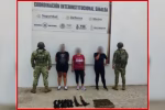 Detienen a tres mujeres con armamento en Sinaloa