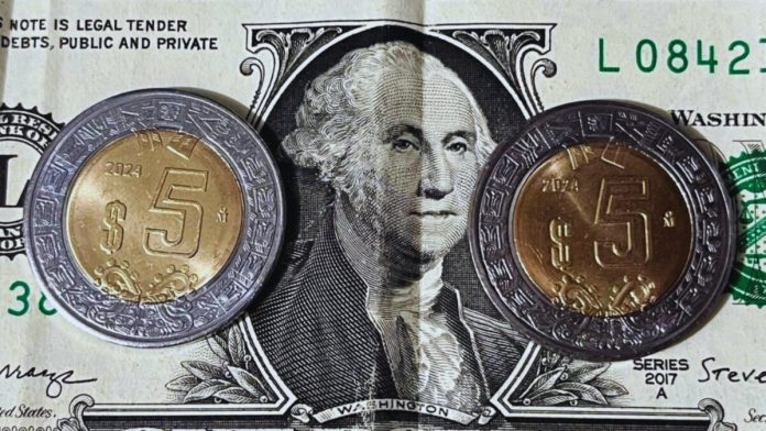 Dólar hoy: Peso mexicano retrocede frente a la divisa estadounidense