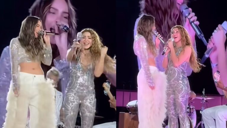 El emotivo regalo de Shakira a Belinda antes de su histórico dueto en CDMX