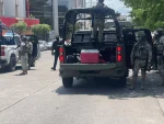 Fuerte operativo frente a Palacio de Gobierno en Culiacán: Dos detenidos
