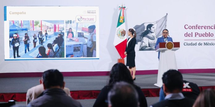 Gobierno de México reporta avances en programas de paz, desarme y bienestar Gobierno de México reporta avances en programas de paz, desarme y bienestar