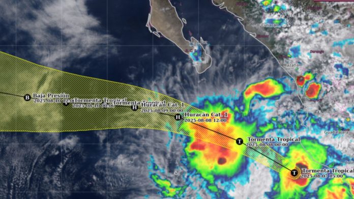 Huracán Ivo: trayectoria, lluvias y pronóstico para el fin de semana en México