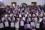 INE entrega constancias a 33 magistrados y jueces tras corrección del TEPJF sobre promedio