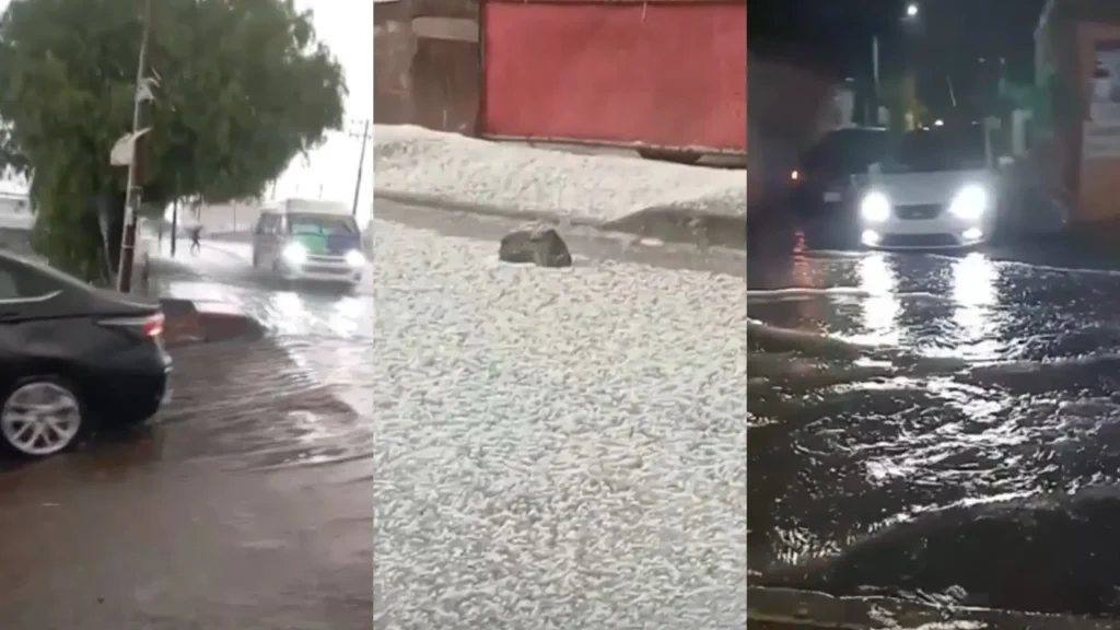 Intensa granizada azota Tlalpan y activa alerta amarilla en Ciudad de México