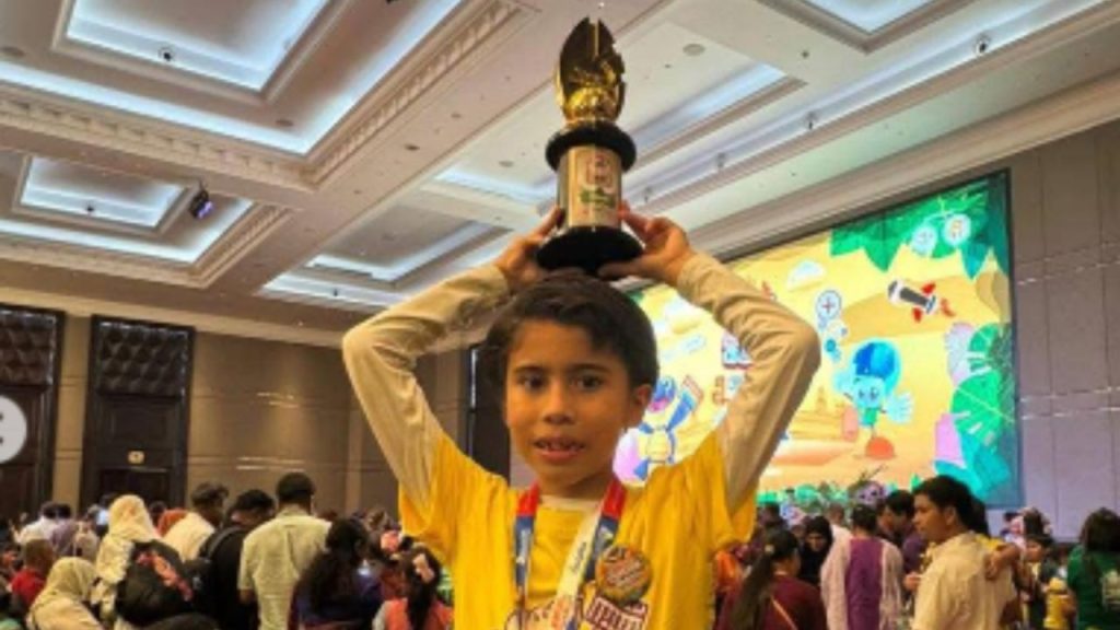 Jaime, el genio de 8 años, conquista la Copa Champions de Aritmética Mental en Camboya