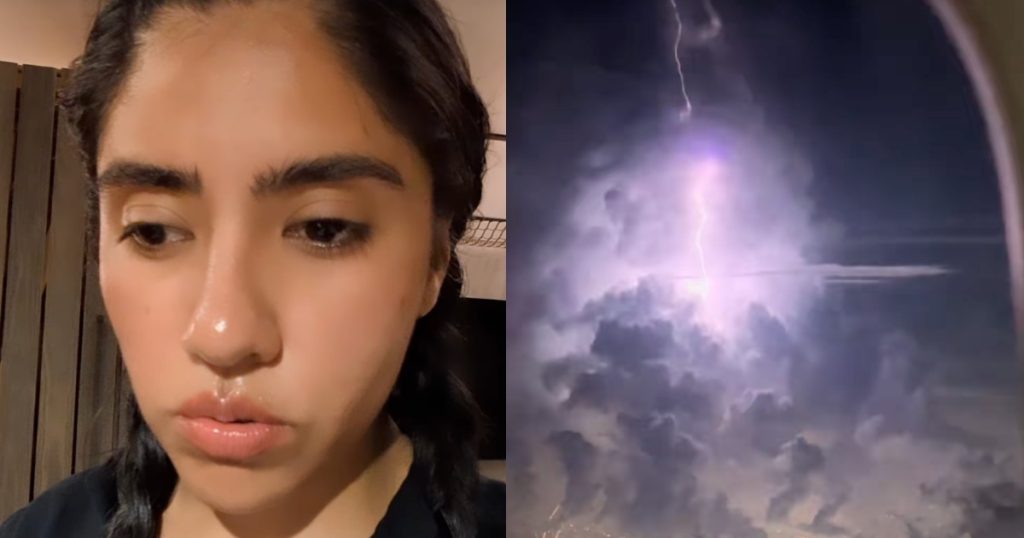 Karen Polinesia revela el impactante momento en que un rayo golpeó su avión: "creí que había muerto"