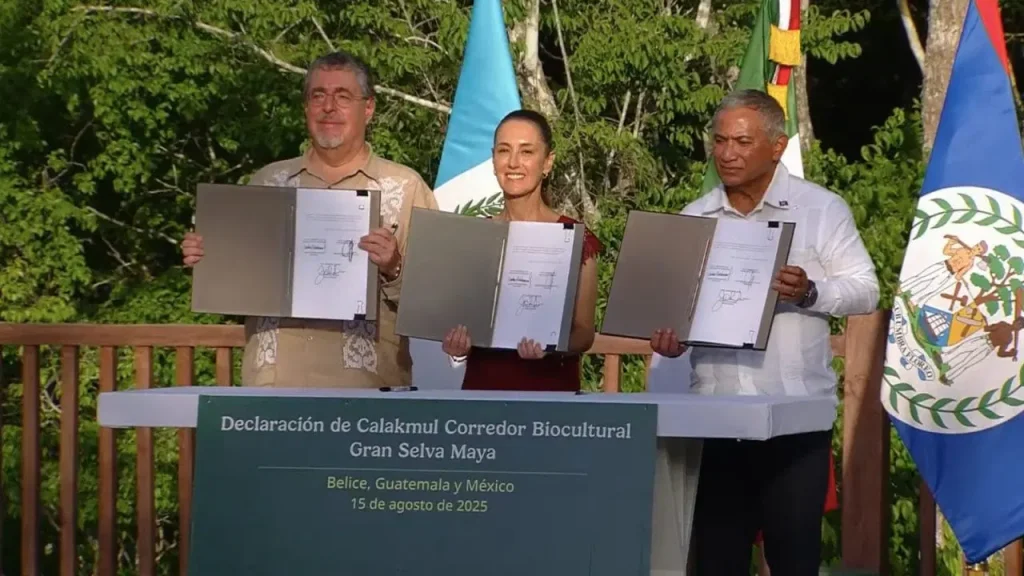 México, Guatemala y Belice unen fuerzas para proteger la gran selva maya