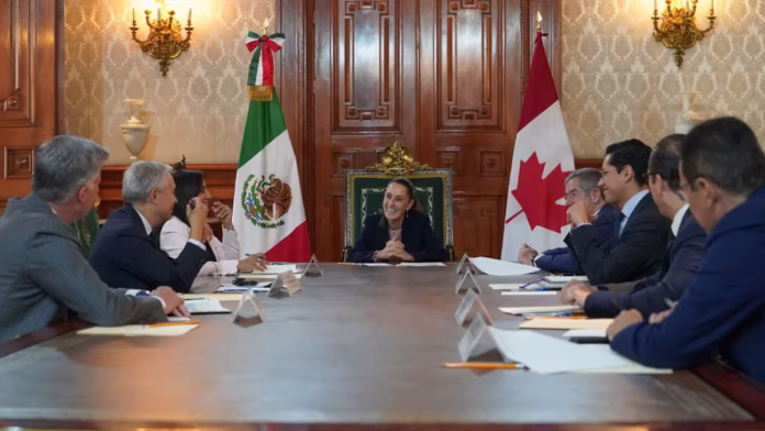 Presidenta Sheinbaum aborda comercio con Canadá y migración en EE. UU.