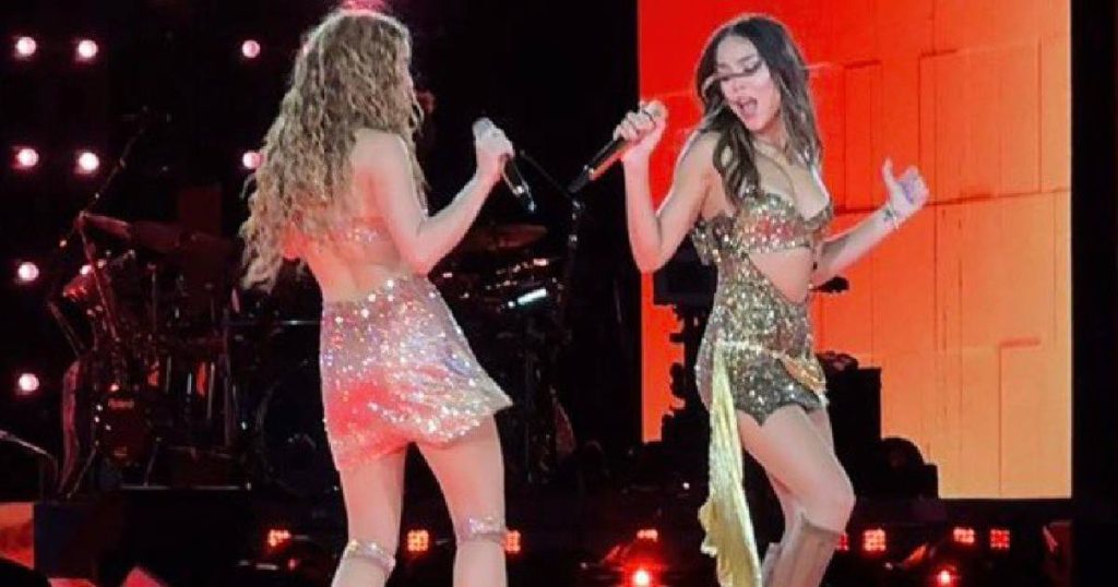 Shakira y Danna Paola, la dupla que hizo historia en el Estadio GNP Seguros