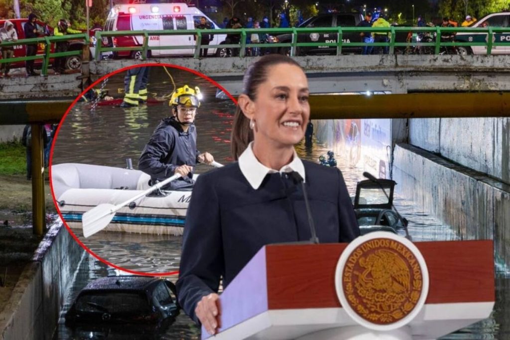Sheinbaum asegura inversión histórica contra inundaciones en CDMX