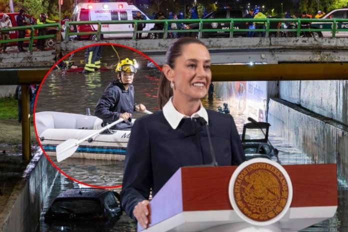 Sheinbaum asegura inversión histórica contra inundaciones en CDMX Sheinbaum asegura inversión histórica contra inundaciones en CDMX