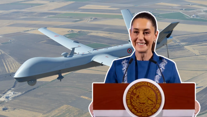 Sheinbaum detalla colaboración con dron de EE. UU. en seguridad nacional Sheinbaum detalla colaboración con dron de EE. UU. en seguridad nacional