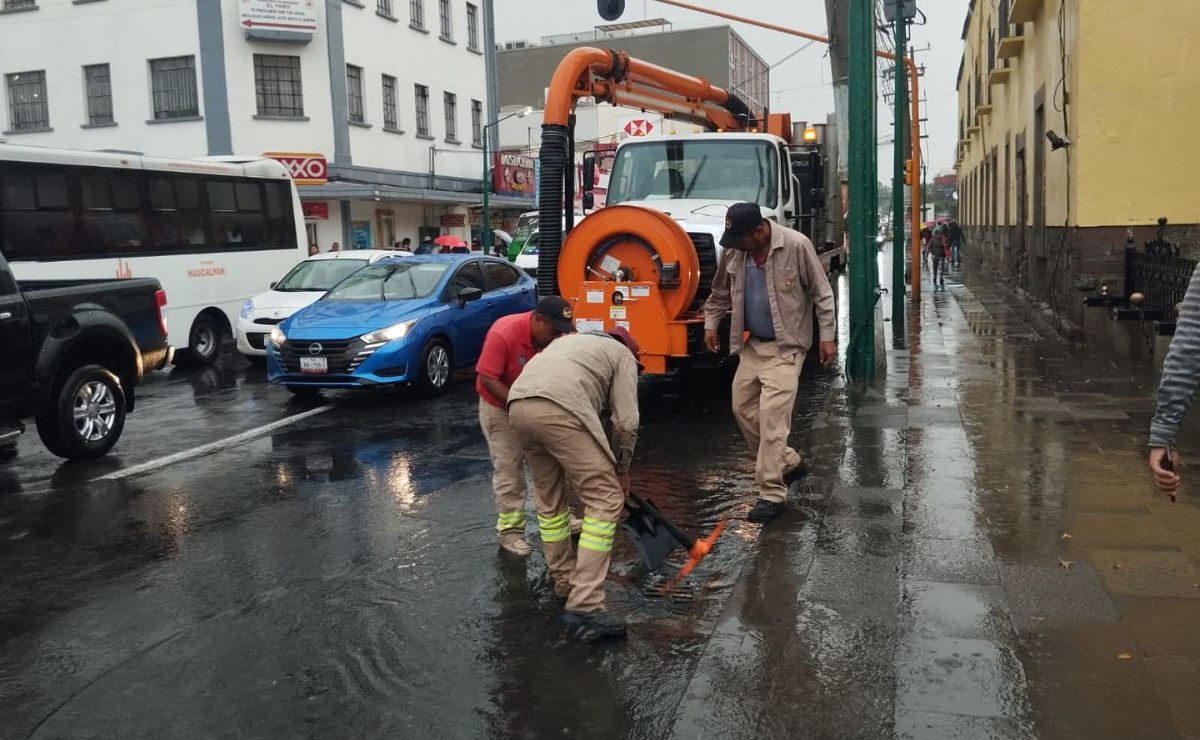 Tlalnepantla: Inundaciones severas por lluvias del 18 de agosto en el Valle de México