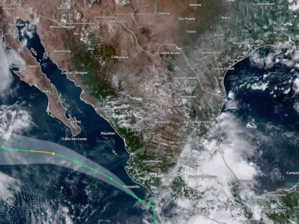 Tormenta tropical Ivo: lluvias intensas y trayectoria en México este fin de semana
