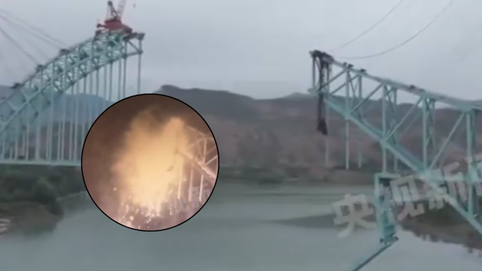 Tragedia en China: megapuente ferroviario colapsa, deja víctimas y desaparecidos